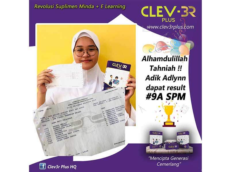 Testimoni Clev3r Plus